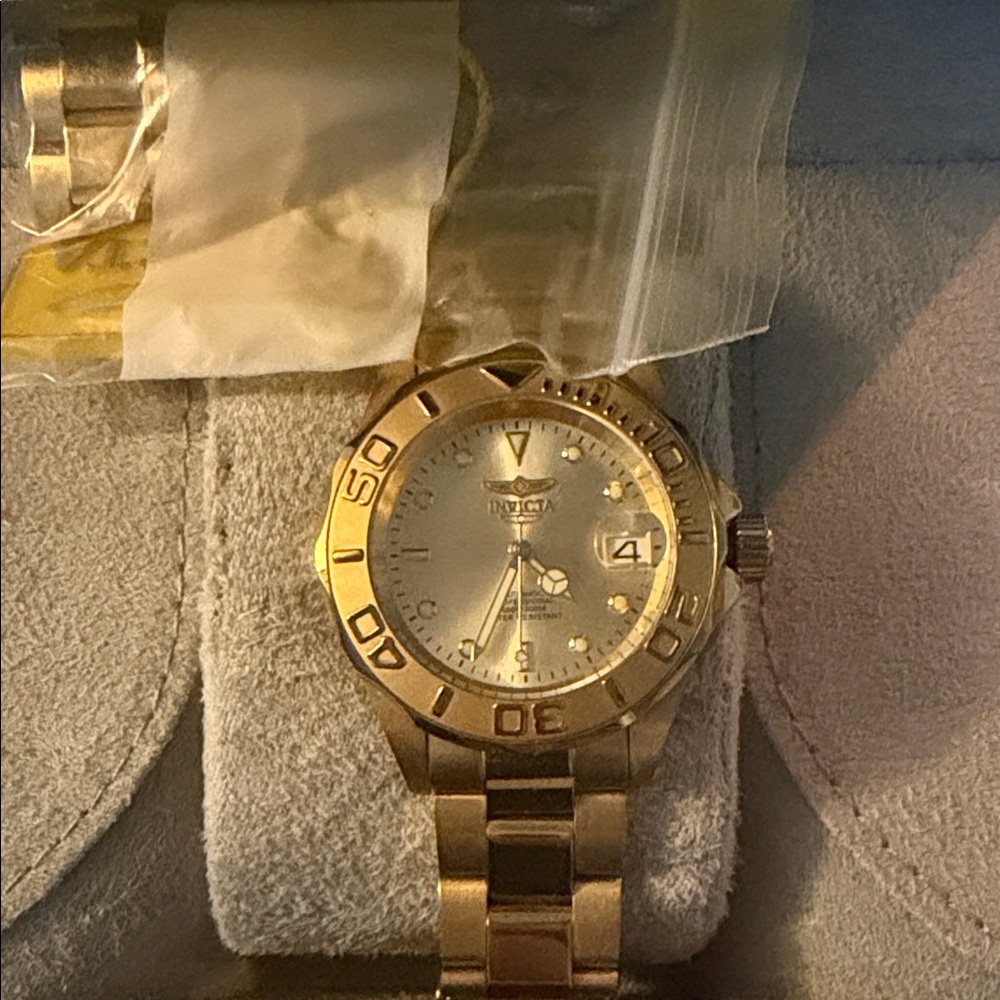 Invicta Gold-Tone Dive Watch